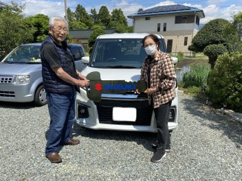 新型ソリオ納車しました！